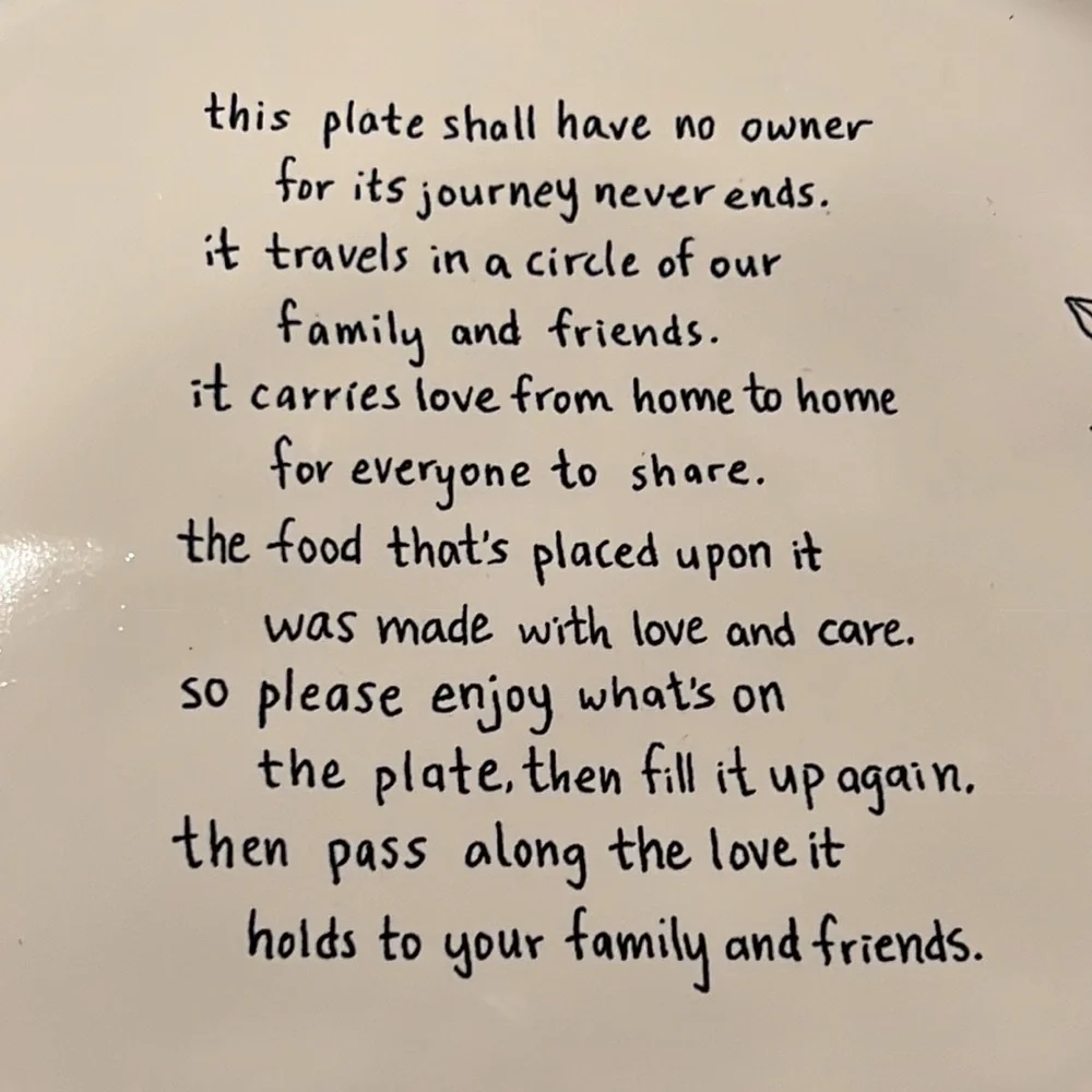 Rae Dunn Plate - Picture 4 of 5